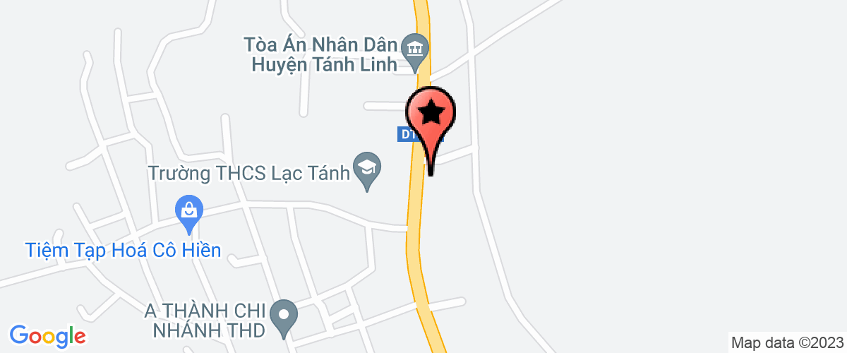 Bản đồ đến địa chỉ Công Ty TNHH Thu Mua Nông Sản Minh Tâm TL