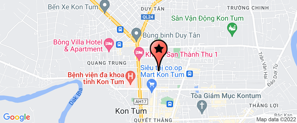 Bản đồ đến địa chỉ Công Ty TNHH Một Thành Viên Mùa Vàng Kon Tum