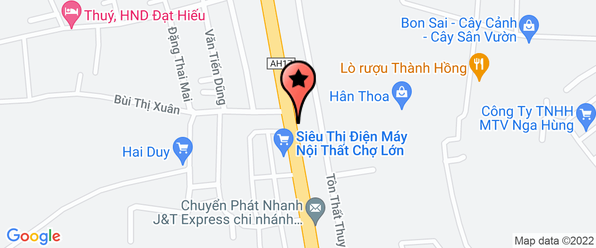Bản đồ đến địa chỉ Công Ty TNHH Thương Mại Vận Tải Phương Hồng Trang