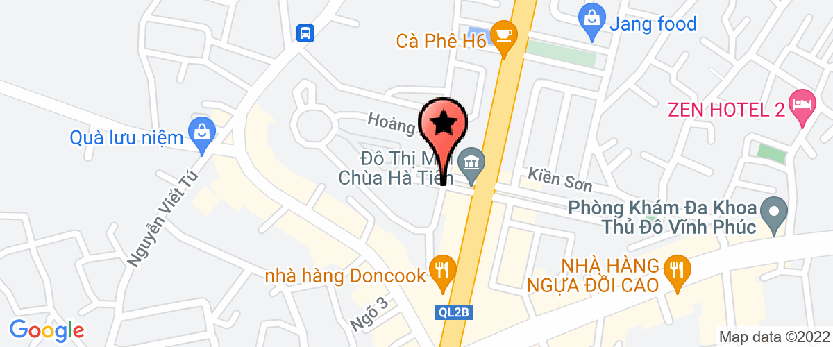 Bản đồ đến địa chỉ Công Ty TNHH Công Nghiệp Côn Sơn
