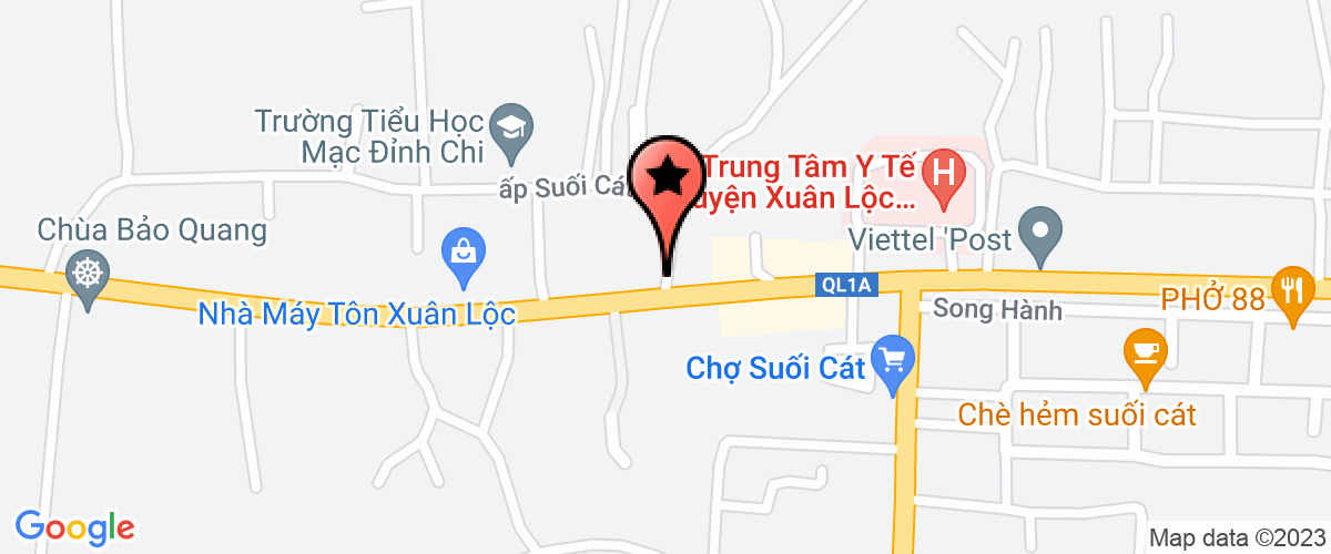 Bản đồ đến địa chỉ Công Ty TNHH Một Thành Viên Tính Nam Thanh