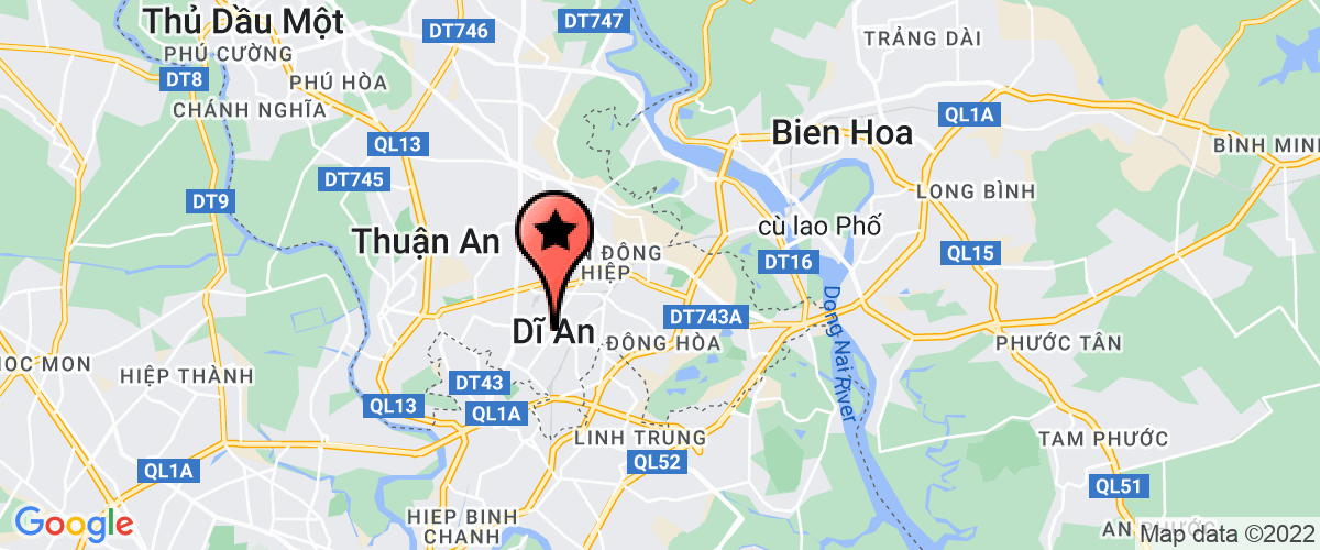 Bản đồ đến địa chỉ Công Ty TNHH MTV Cơ Khí - Xây Dựng - Thương Mại Đại Phong