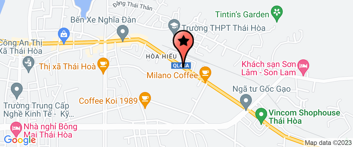 Bản đồ đến địa chỉ Công Ty Cổ Phần Xuất Nhập Khẩu Hoàng Phú Việt Nam Chi Nhánh Nghệ An