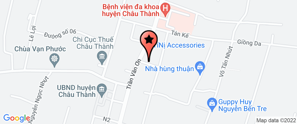 Bản đồ đến địa chỉ DNTN Hiệu vẽ Châu Thành