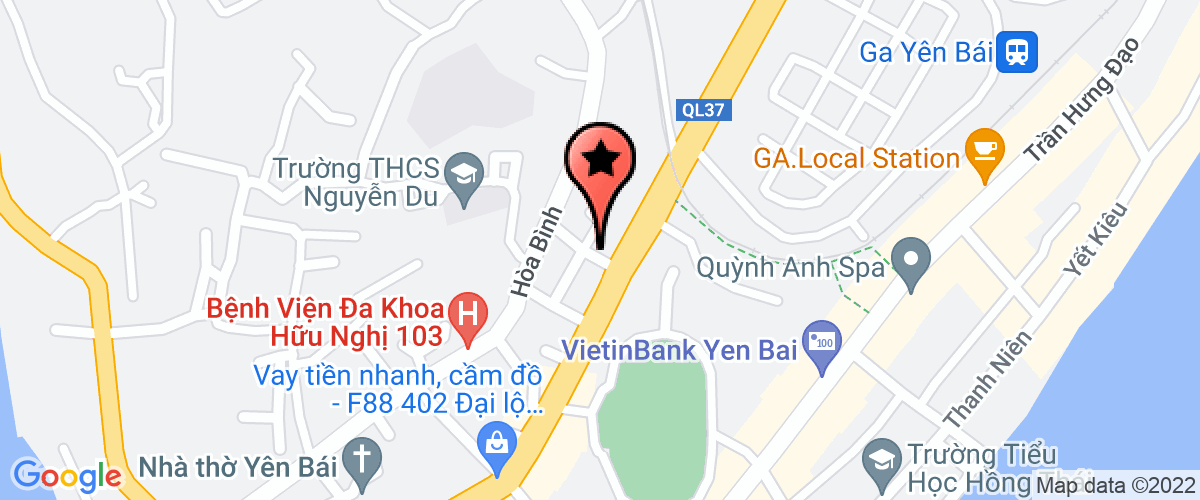 Bản đồ đến địa chỉ Công Ty TNHH Tùng Khánh Yb