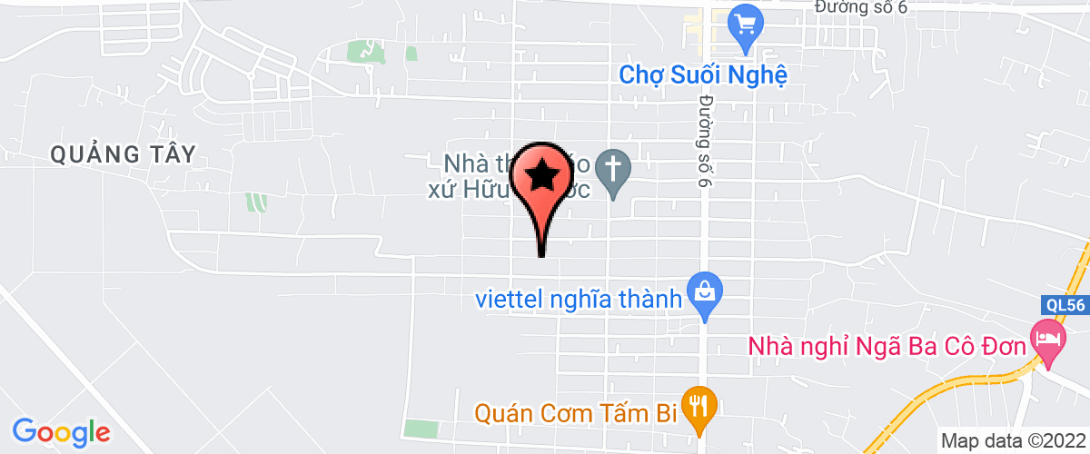 Bản đồ đến địa chỉ Công Ty Trách Nhiệm Hữu Hạn Sản Xuất Thương Mại Nam Việt Phát