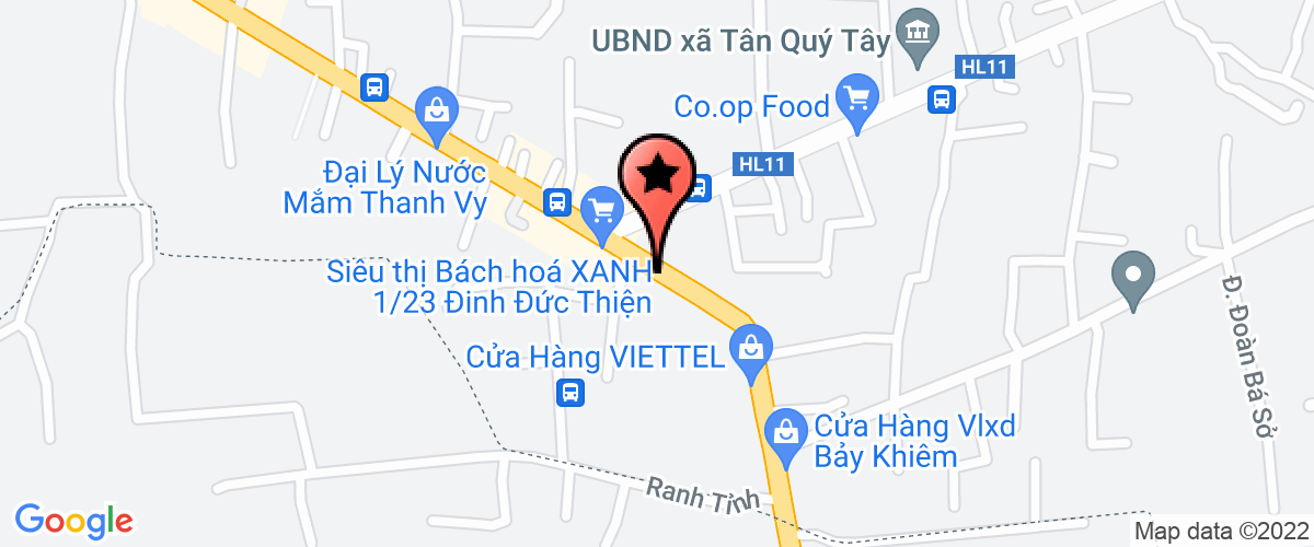 Bản đồ đến địa chỉ Công Ty TNHH Sản Xuất Dịch Vụ Thương Mại Vĩnh Phát