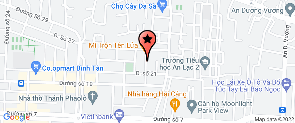 Bản đồ đến địa chỉ Cty TNHH Thương Mại Dịch Vụ Tín Ân