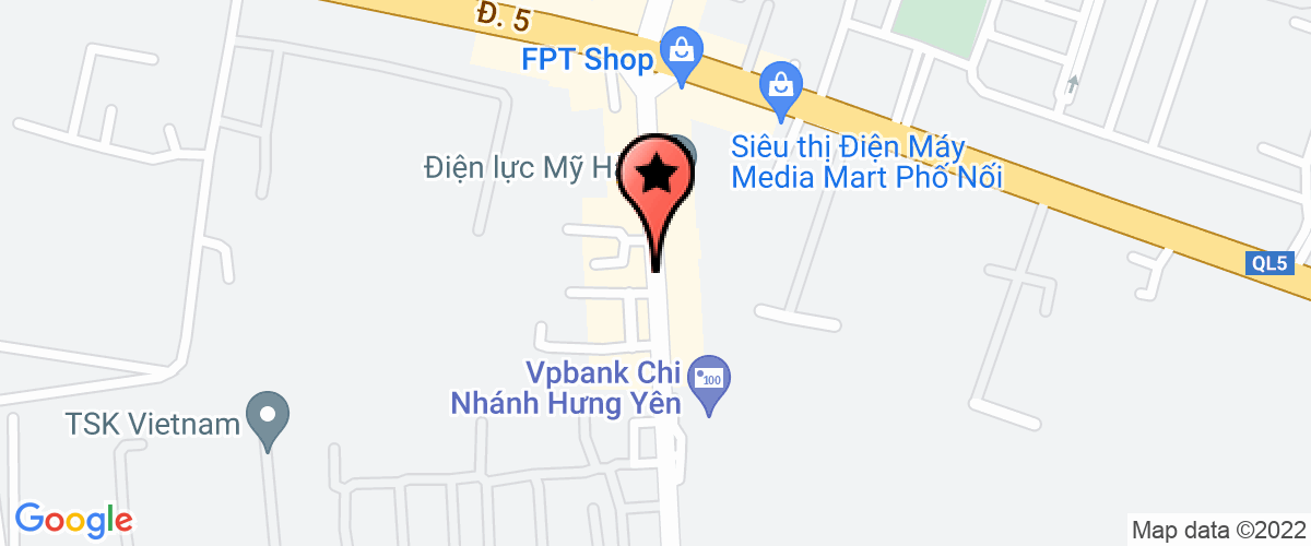 Bản đồ đến địa chỉ Công Ty TNHH Thương Mại Hải Nam Hưng Yên