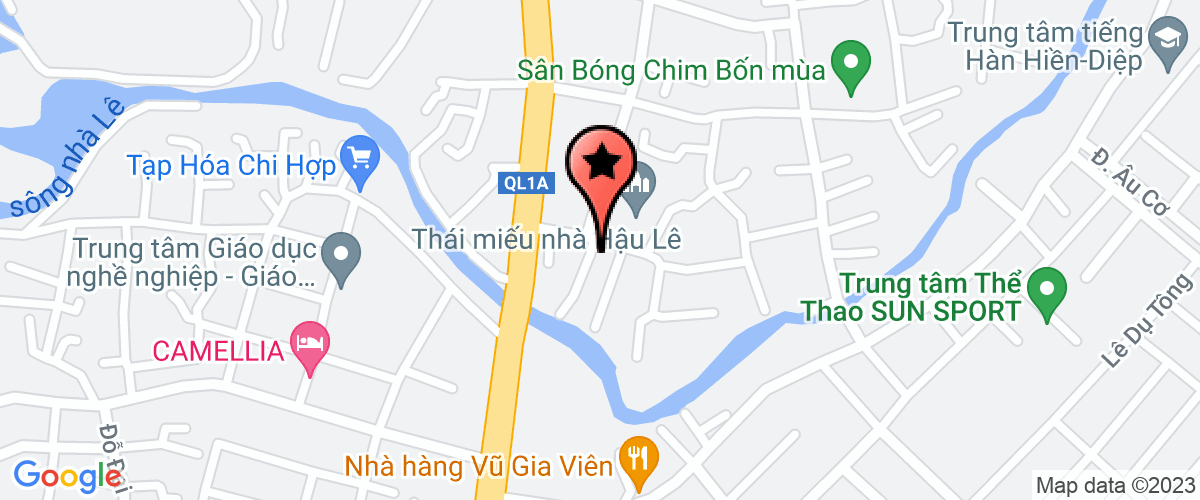 Bản đồ đến địa chỉ Doanh Nghiệp Tư Nhân Sản Xuất Hàng Thủ Công, Dạy Nghề Của Người Tàn Tật Thanh Hằng