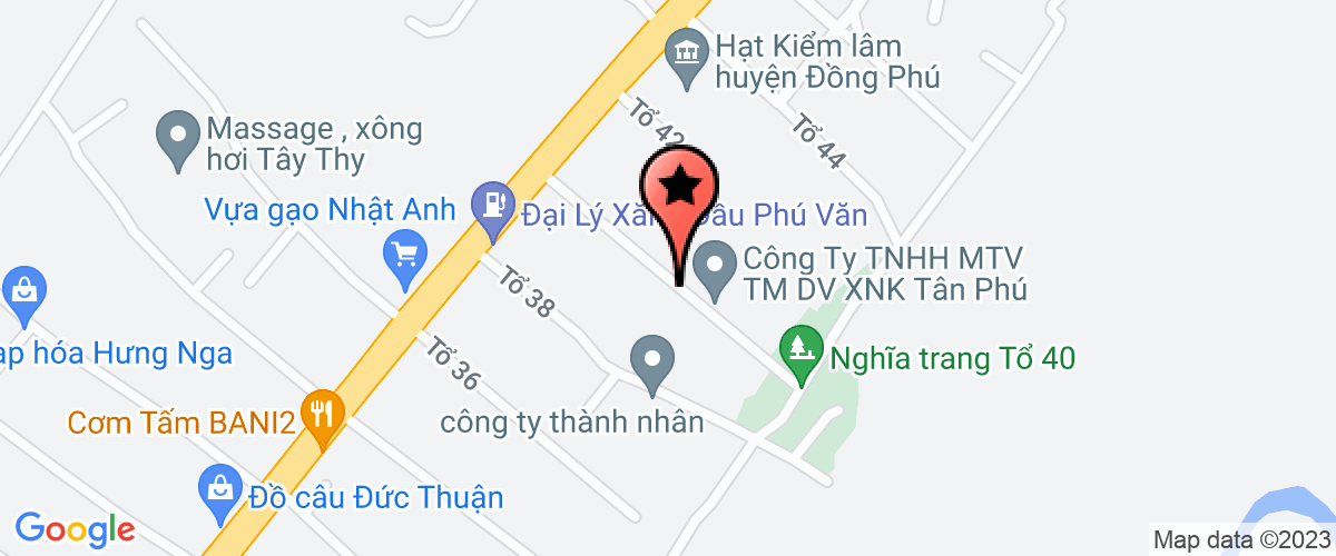 Bản đồ đến địa chỉ Công Ty TNHH Một Thành Viên Xây Dựng Thương Mại Nam Phương