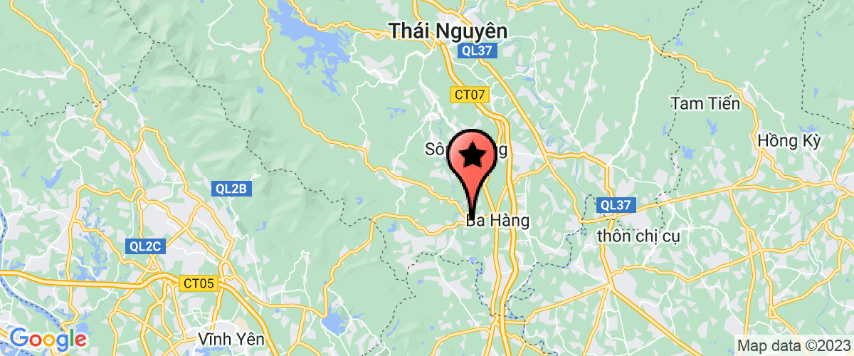 Bản đồ đến địa chỉ Chi Nhánh Công Ty TNHH Đầu Tư Thương Mại Và Kiến Trúc Nội Thất Phúc Tín Tại Phổ Yên