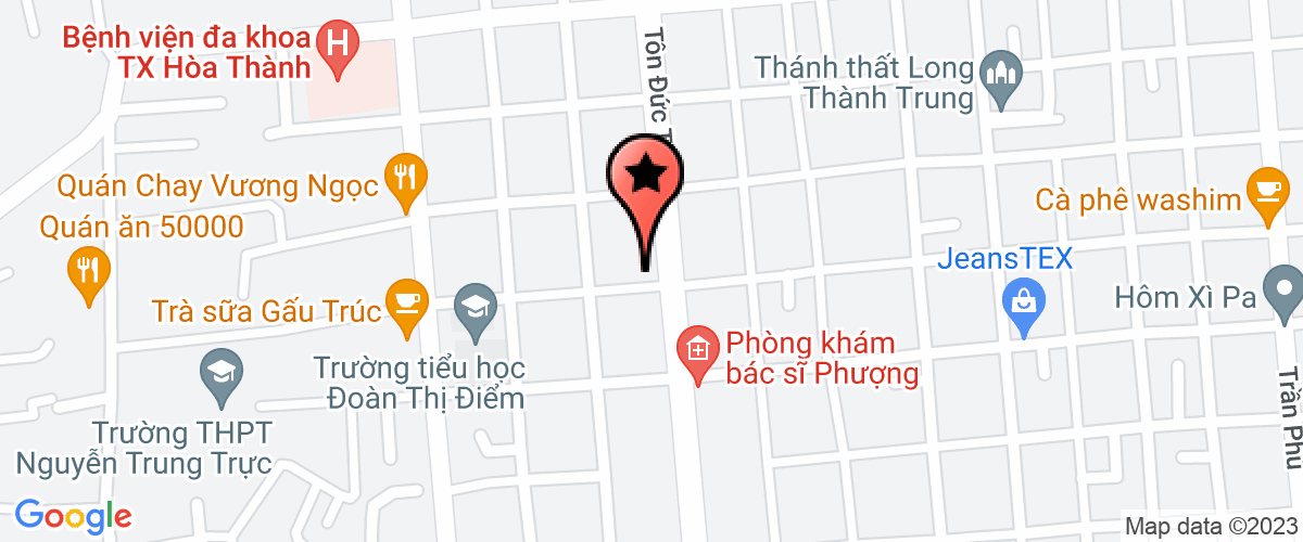 Bản đồ đến địa chỉ Công Ty TNHH MTV Học Viện Tóc Sài Gòn
