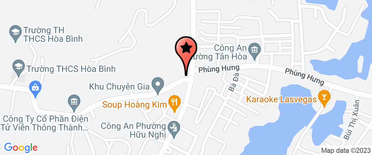 Bản đồ đến địa chỉ Công Ty Trách Nhiệm Hữu Hạn Thiên Sơn Hòa Bình
