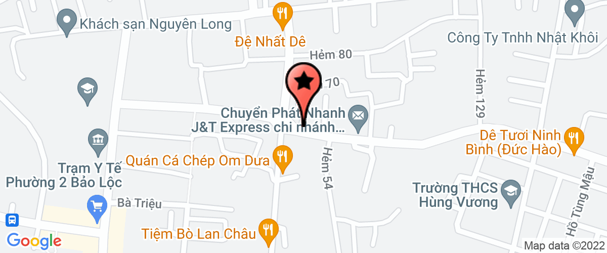 Bản đồ đến địa chỉ Công Ty TNHH Dịch Vụ Thương Mại Tổng Hợp Thiên Ban
