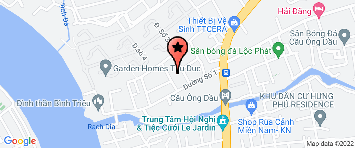 Bản đồ đến địa chỉ Công Ty TNHH Sparkle