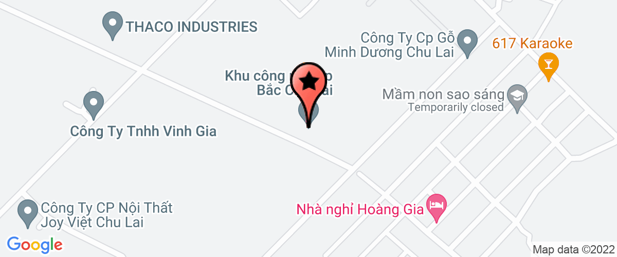 Bản đồ đến địa chỉ Công Ty TNHH  Dacotex Hải âu Xanh