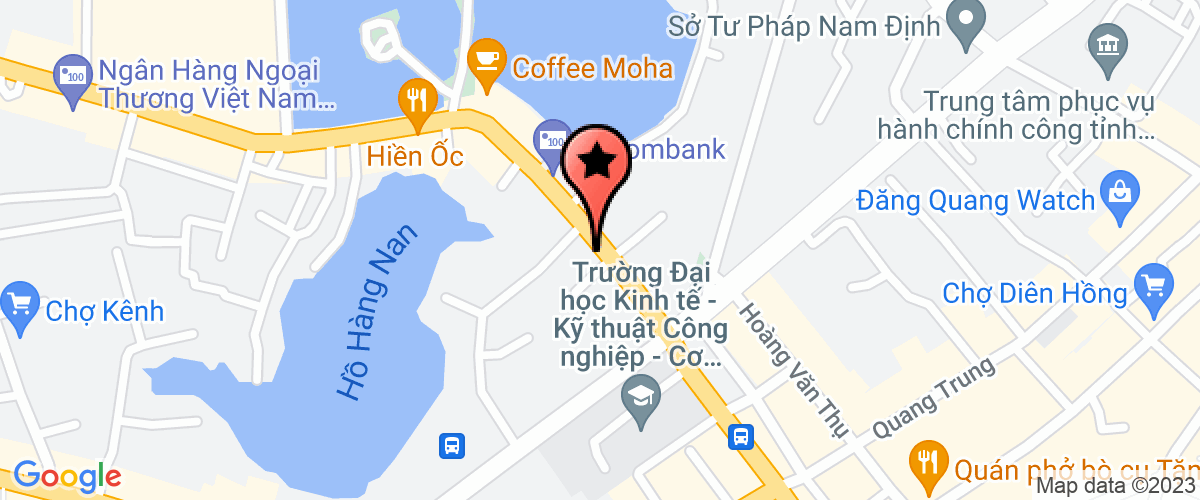 Bản đồ đến địa chỉ Chi Nhánh Công Ty Cổ Phần Xây Lắp Thuỷ Lợi 9 Tại Nam Định