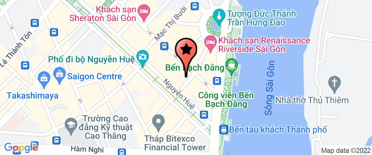 Bản đồ đến địa chỉ Cty Luật TNHH V.N.I.P