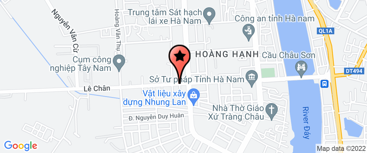 Bản đồ đến địa chỉ Công Ty TNHH Nguyên Liệu Màu Nhựa Thái Lâm