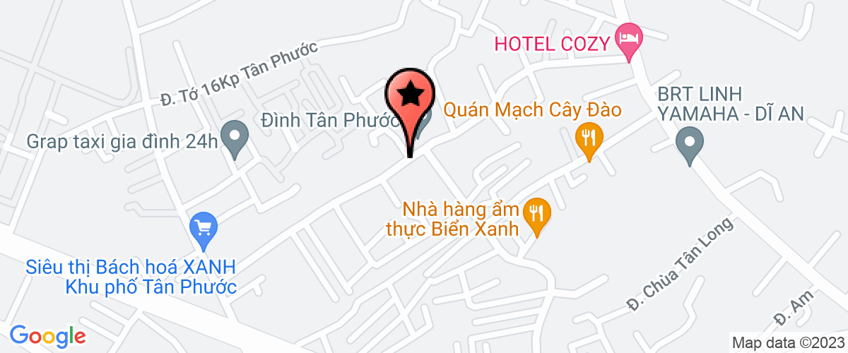 Bản đồ đến địa chỉ Công Ty TNHH Một Thành Viên Thương Mại Và Sản Xuất Hòa Vinh