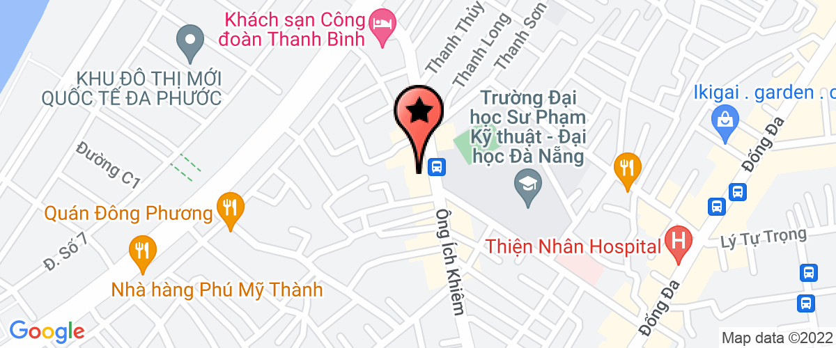 Bản đồ đến địa chỉ Công Ty TNHH Hoa Tươi Đà Nẵng
