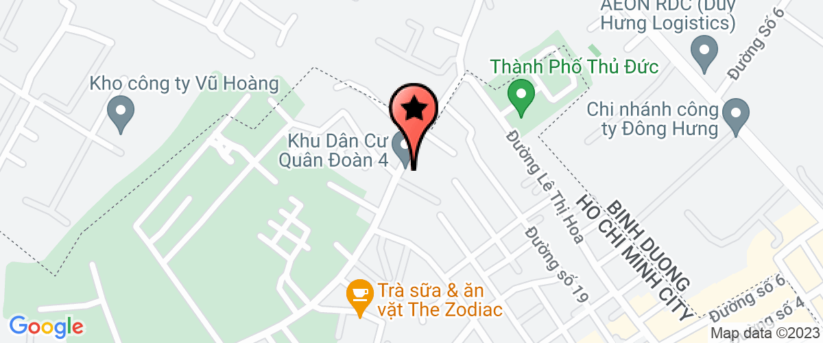 Bản đồ đến địa chỉ Chi Nhánh Doanh Nghiệp Tư Nhân Bao Bì Hoàng Thịnh
