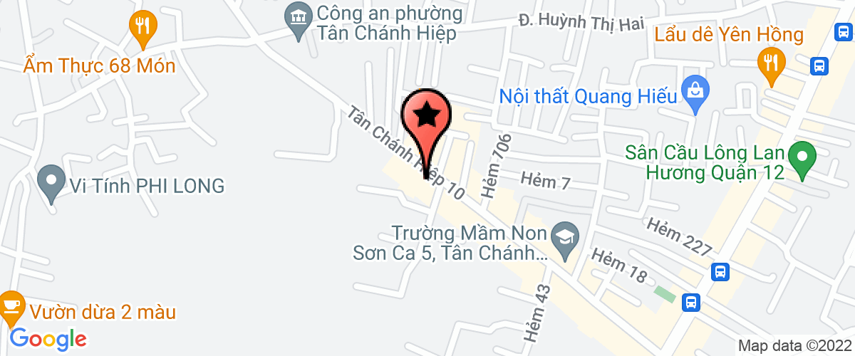 Bản đồ đến địa chỉ Công Ty TNHH DV Du Lịch Lữ Hành Thắng Lợi