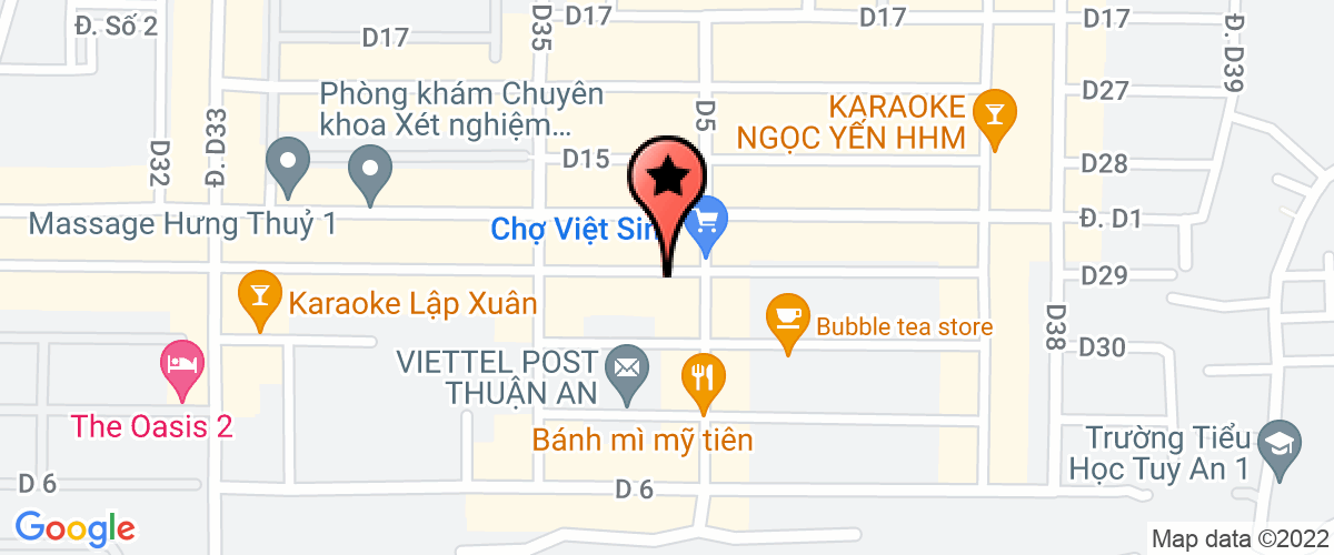 Bản đồ đến địa chỉ Công Ty TNHH Kỹ Thuật Xây Dựng - Trang Trí Nội Thất Minh Anh