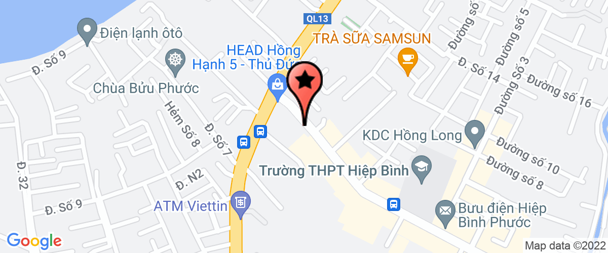 Bản đồ đến địa chỉ Công Ty TNHH Thương Mại Dịch Vụ Cơ Giới Minh Quân