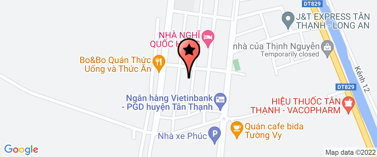 Bản đồ đến địa chỉ Công Ty TNHH Tư Vấn Thiết Kế Xây Dựng Nam Long