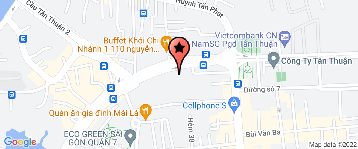 Bản đồ đến địa chỉ UBND Phường Tân Thuận Tây - Quận 7