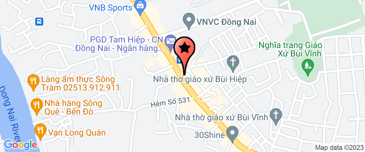 Bản đồ đến địa chỉ Chi Nhánh I - Công Ty TNHH Thương Mại Dịch Vụ Tiến Hòa Phát