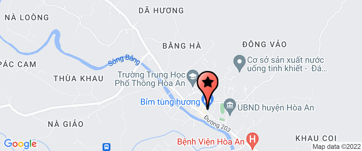 Bản đồ đến địa chỉ Trường Trung cấp kinh tế kỹ thuật Cao Bằng