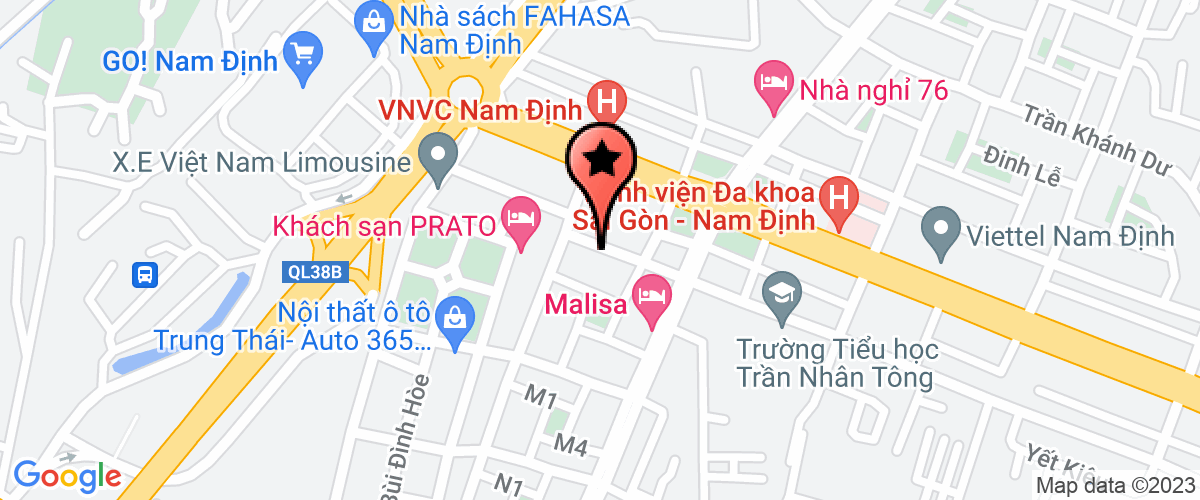 Bản đồ đến địa chỉ Chi Nhánh Công Ty CP Dược Hậu Giang Tại Tỉnh Nam Định