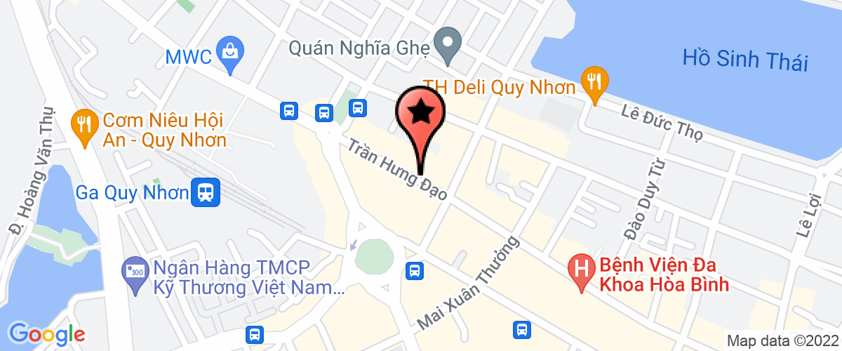 Bản đồ đến địa chỉ Trung tâm Y tế dự phòng tỉnh Bình Định