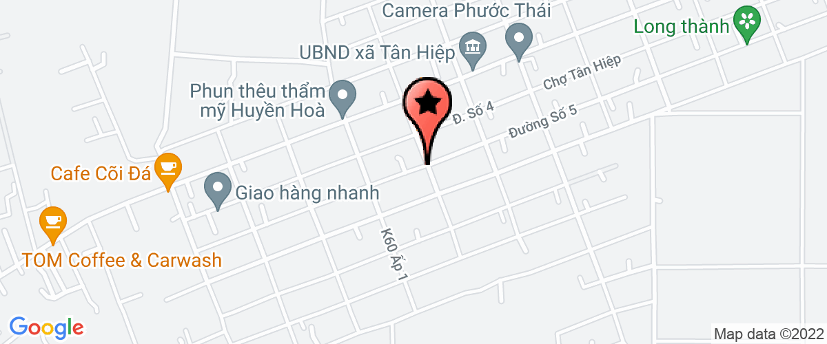 Bản đồ đến địa chỉ Công ty CP Hoàng Gia Xanh