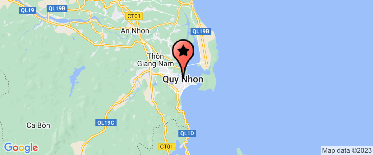 Bản đồ đến địa chỉ Chi Nhánh Bình Định - Công Ty Cổ Phần Vinpearl