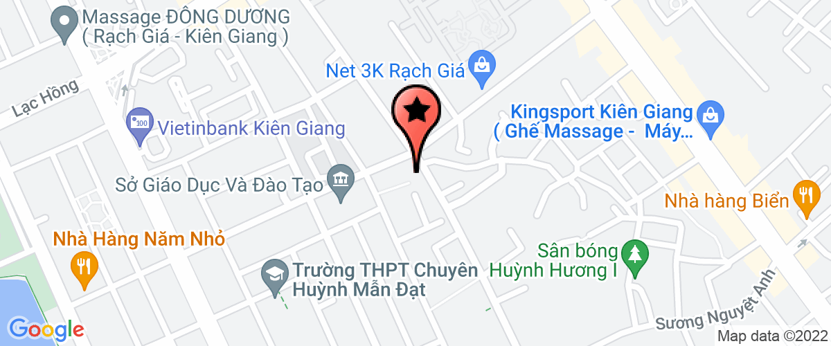 Bản đồ đến địa chỉ Công Ty TNHH Yến Sào Hoàng Hùng Rạch Giá