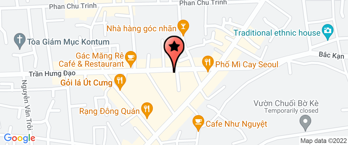Bản đồ đến địa chỉ Ban di dân tái định cư Thuỷ điện Pleikrông tỉnh Kon Tum