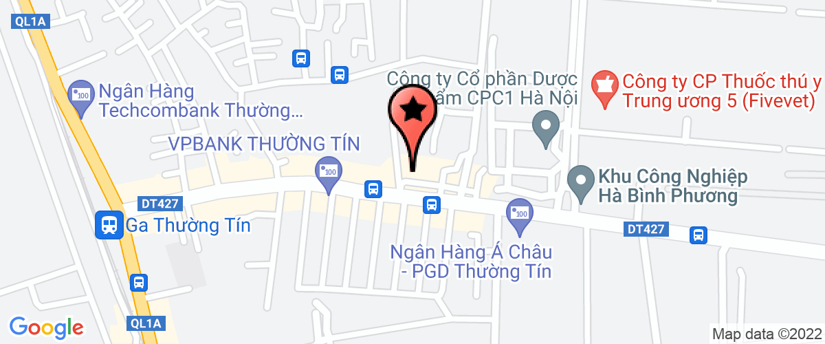 Bản đồ đến địa chỉ Công Ty TNHH Xuất Nhập Khẩu Điện Máy 5A