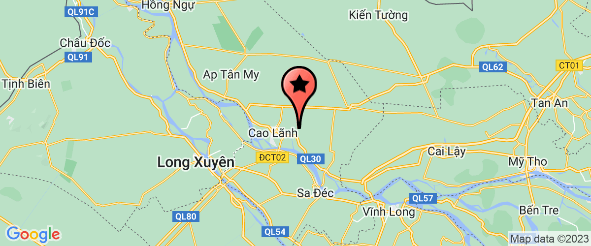 Bản đồ đến địa chỉ Công Ty TNHH Hoài Như Đồng Tháp