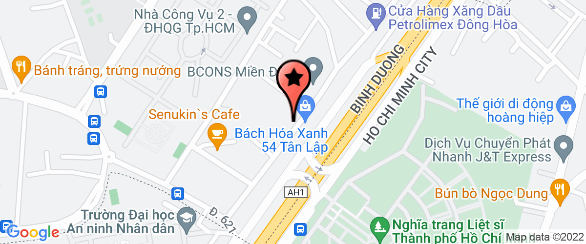 Bản đồ đến địa chỉ Công Ty TNHH Một Thành Viên Xây Dựng Thương Mại Và Dịch Vụ Phú Quang