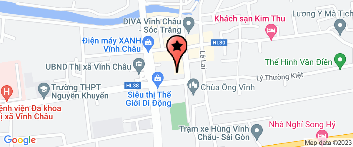 Bản đồ đến địa chỉ Trung tâm y tế  huyện Vĩnh châu