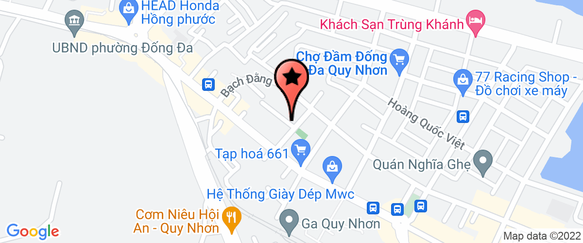 Bản đồ đến địa chỉ Công Ty TNHH Lữ Hành Quy Nhơn