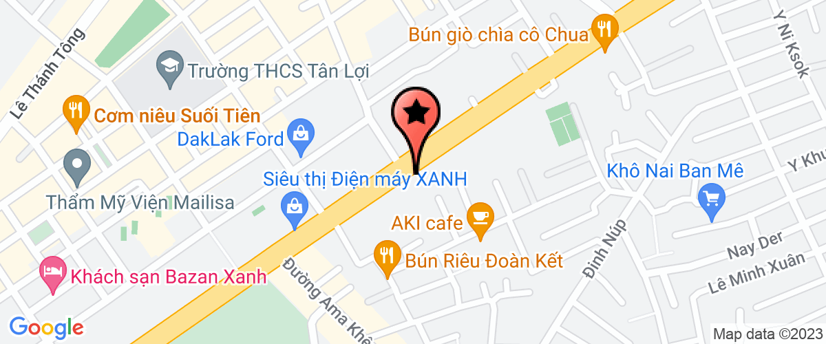 Bản đồ đến địa chỉ Công Ty TNHH Khoáng Sản Thiên An