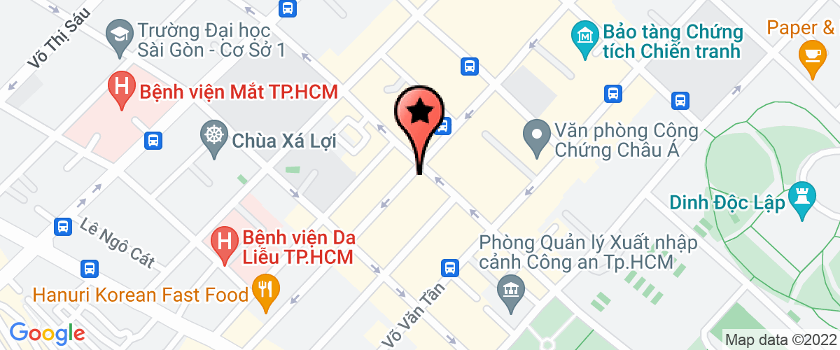 Bản đồ đến địa chỉ Công Ty TNHH Yukari Partners