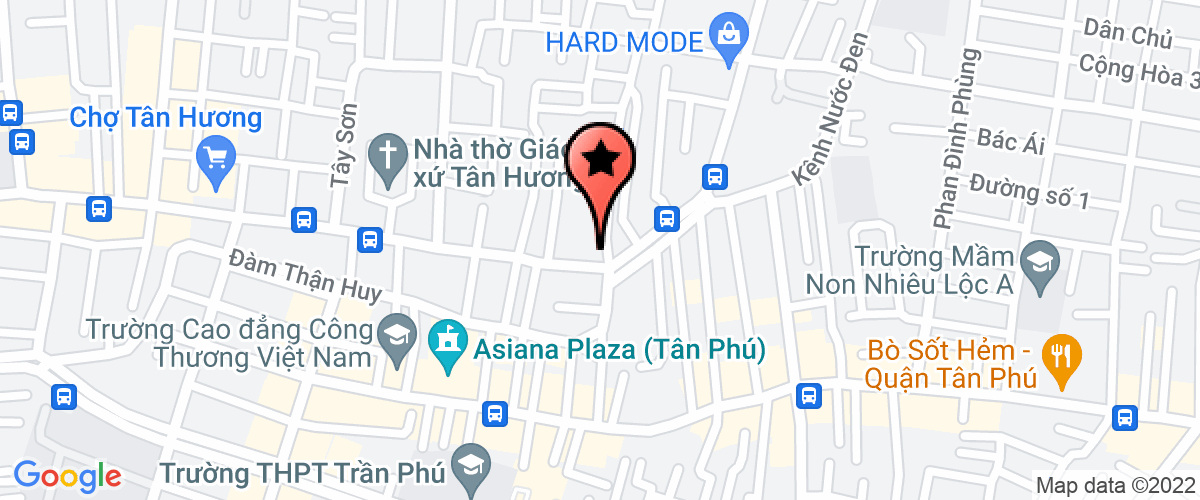 Bản đồ đến địa chỉ Công Ty TNHH Dịch Vụ Ẩm Thực Nhà Hàng Minh Đạt Quán