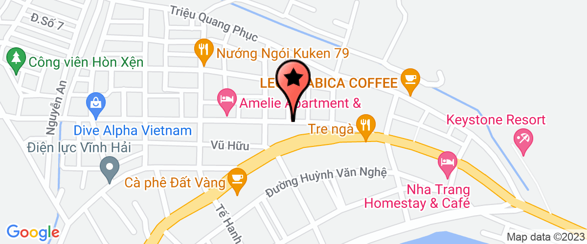 Bản đồ đến địa chỉ Công Ty TNHH Dịch Vụ Ngôi Sao Việt Nha Trang