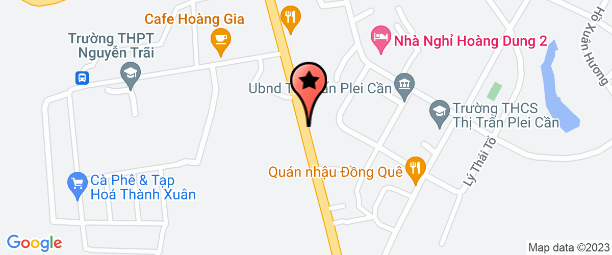 Bản đồ đến địa chỉ Công Ty TNHH MTV Tư Vấn - Dịch Vụ Tài Chính Thuận Thảo Kon Tum